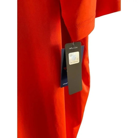 NWT Fanatics Cleveland Browns Men's Orange Polo Shirt Size 4XL - Picture 6 of 6